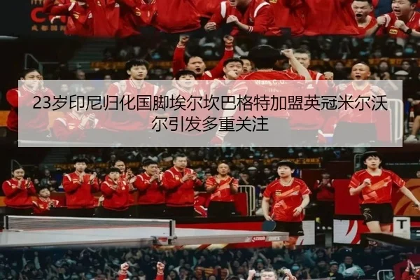 23岁印尼归化国脚埃尔坎巴格特加盟英冠米尔沃尔引发多重关注